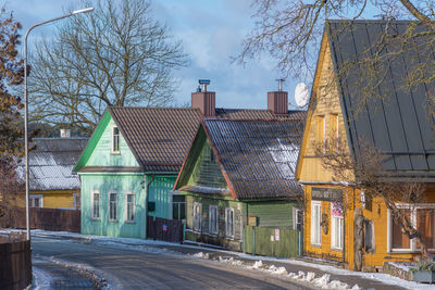 Buildings in city