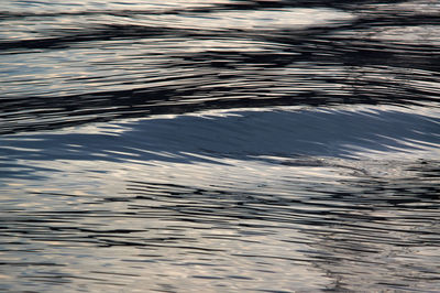 Full frame shot of rippled water