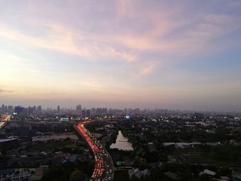 Express way in bangkok