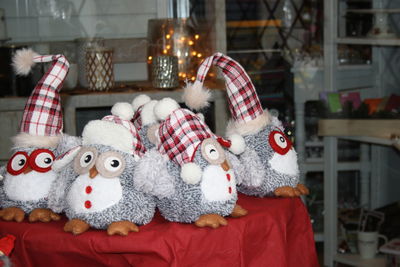 Close-up of stuffed toy