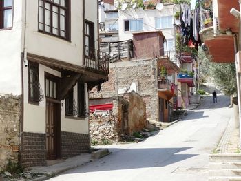 Street amidst buildings in city