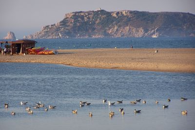 Natural beach