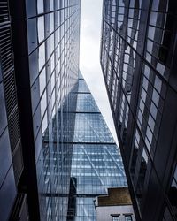 Low angle view of modern building