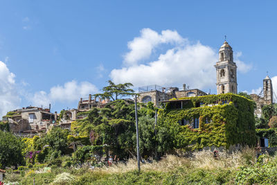 Landscape of bussana vecchia