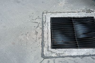 Close-up of window on wall