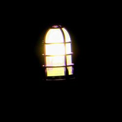 Window in dark room