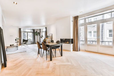 Interior of modern apartment