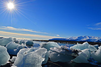 Jökursarlon glacier