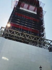 Low angle view of building against sky