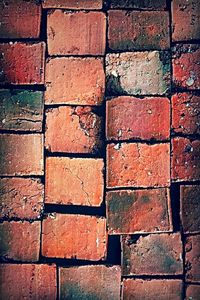 Full frame shot of brick wall