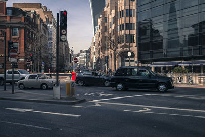 Traffic on city street