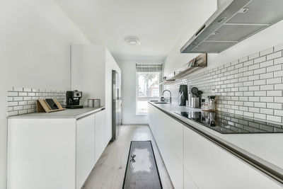 Interior of kitchen