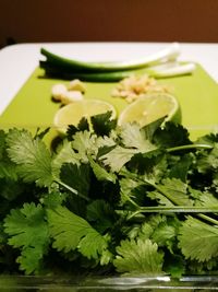 Close-up of vegetables