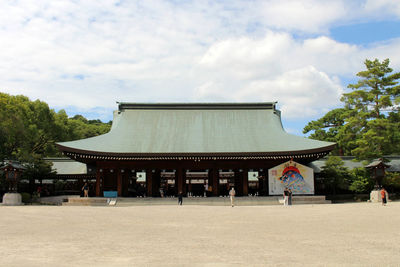 Exterior of building against sky