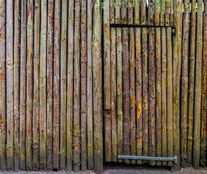 Full frame shot of weathered wooden wall