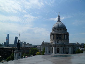 View of historic building against sky