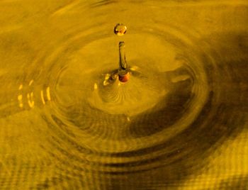 Full frame shot of water drop