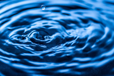 Full frame shot of rippled water