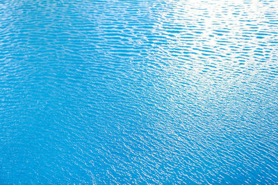 High angle view of swimming pool