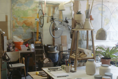 Interior of kitchen