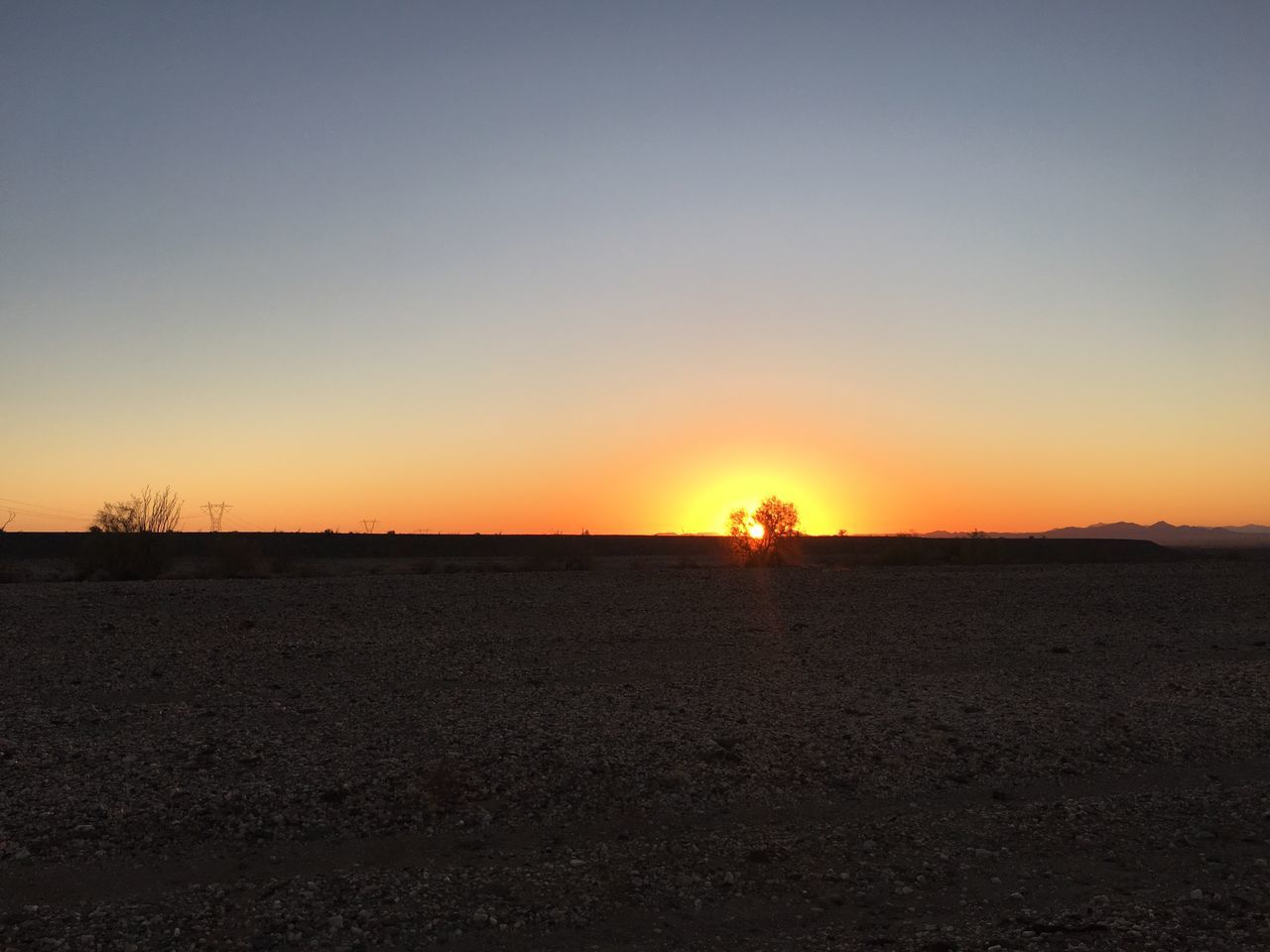 SCENIC VIEW OF SUNSET