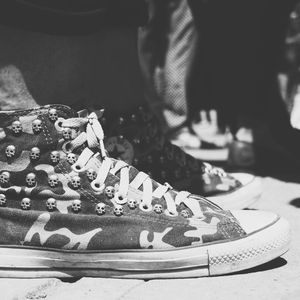 Woman looking at camera