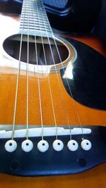 Close-up of guitar
