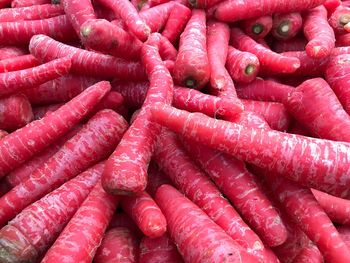 Full frame shot of red chili peppers