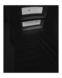 Low angle view of staircase in building