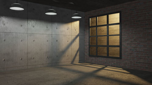 Interior of building