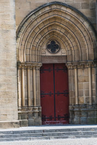 Exterior of old building