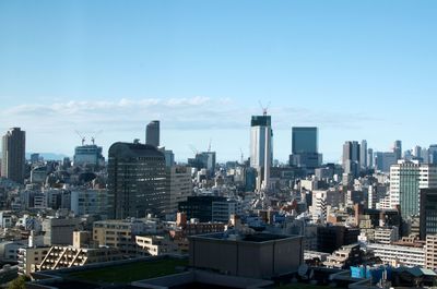 Cityscape against sky