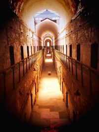 Corridor of building