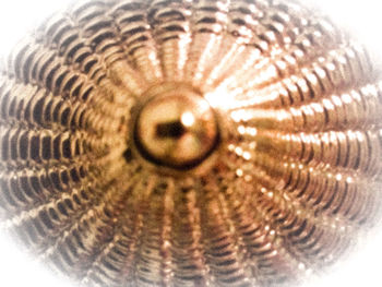 Full frame shot of spiral metal