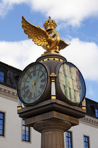 Famous clock outside the central train station