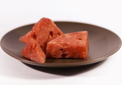 Close-up of dessert in plate