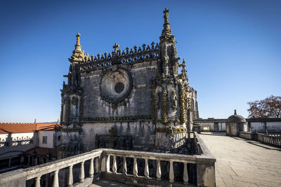 Tomar monastery in portugal.