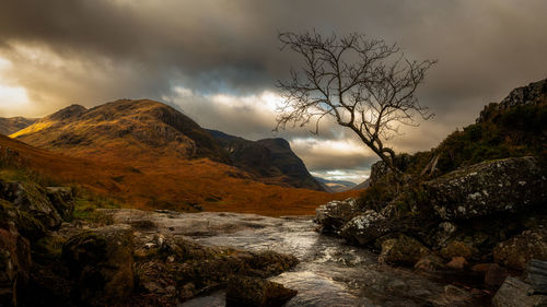 Moods of a scottish day