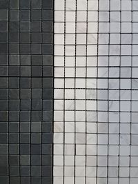 Full frame shot of tiled floor