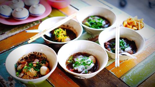 Close-up of food in bowl