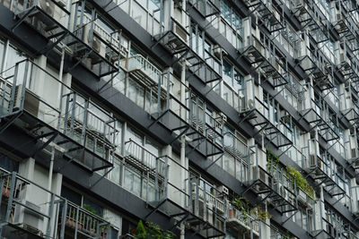 Low angle view of building in city