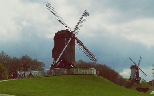 View of windmill