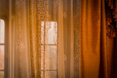 Full frame shot of curtain