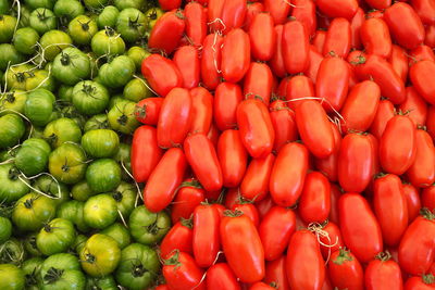 Full frame shot of food for sale