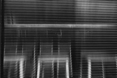 Full frame shot of closed shutter