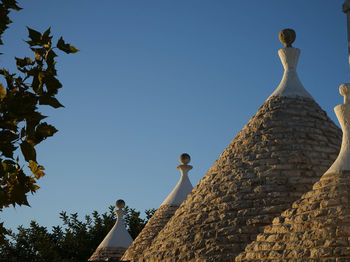 Sunset light on trulli