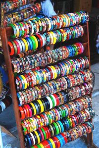 Close-up of colorful objects for sale in store