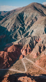 Aerial view of mountains