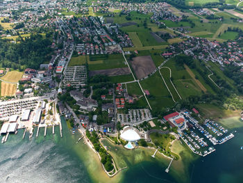 Bautiful saturday at the chiemsee in bavaria