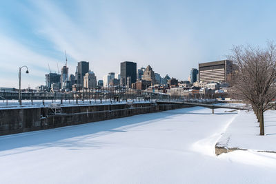 Montreal old port - winter edition